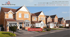 Desktop Screenshot of domesticpropertysurveys.co.uk